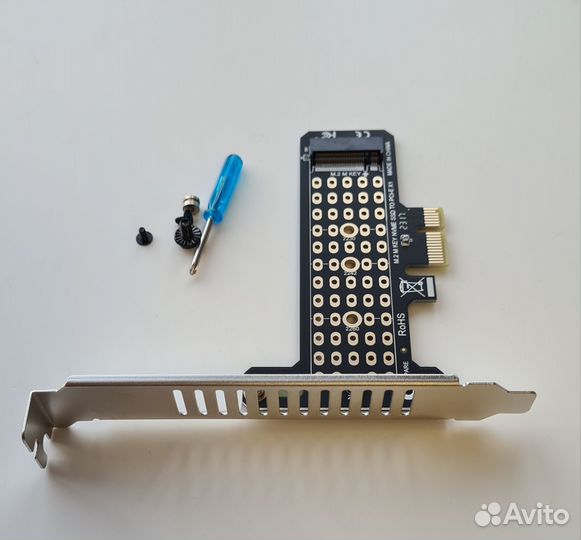 Адаптер для установки SSD M.2 (NVMe) в слот PCI-E