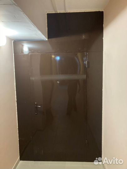 Дверь двухстворчатая металлическая