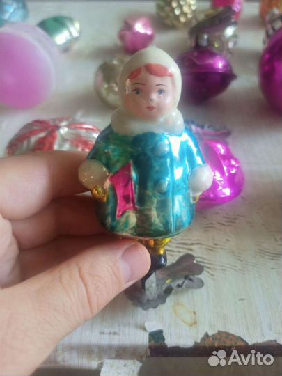 Елочные игрушки СССР советские