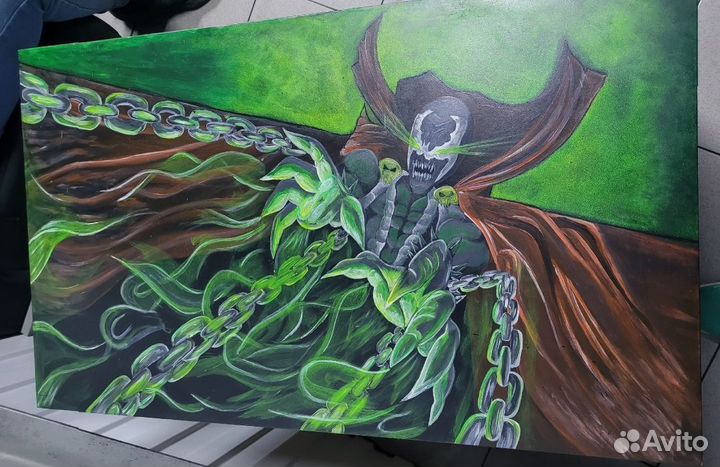 Роспись короба под сабвуферы