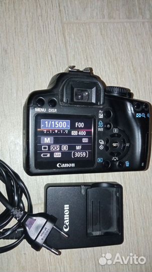 Фотоаппарат зеркальный canon 1000d