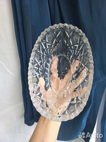 Хрустальная салатница