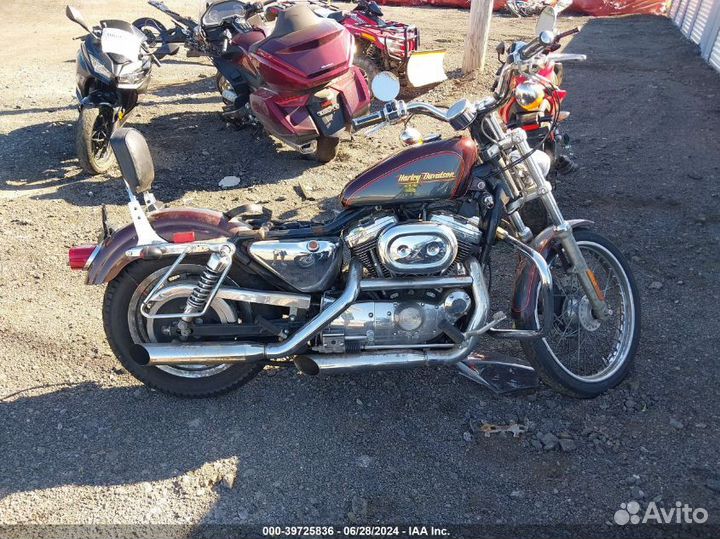 В Пути harley-davidson XL1200 C 2001