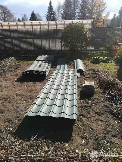 Продам металлочерепицу б\у