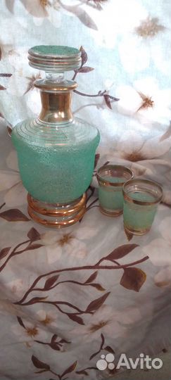 Графин и две рюмочки СССР