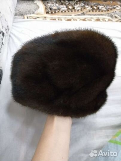 Шапка норковая женская