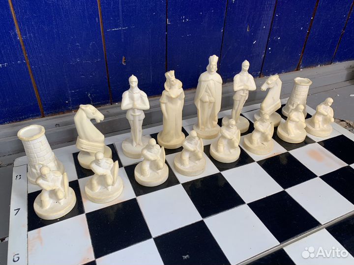 Шахматы рыцари СССР доска 40х40