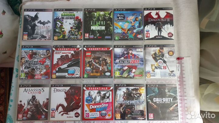 Игры диски для PS3