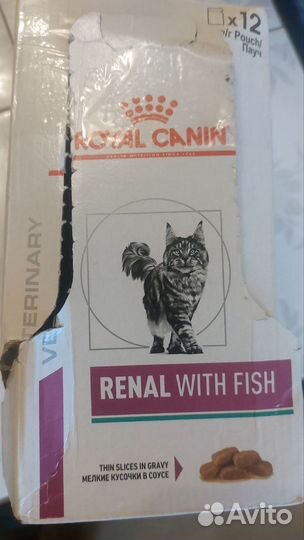 Влажный корм для кошек royal canin renal