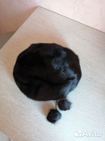 Шапка норковая женская бу