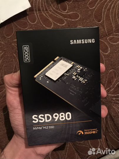 Новый Ssd m2 nvme samsung 980 на 500gb
