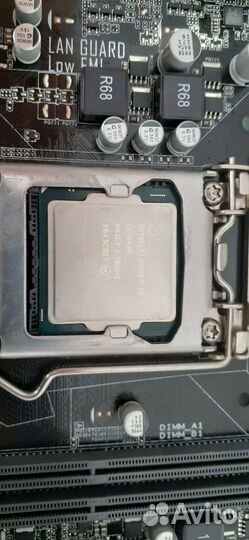 Видеокарта с Материнской платой и процессором