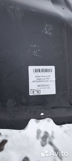 Mitsubishi L200 2015- подкрылки локеры комплект ор