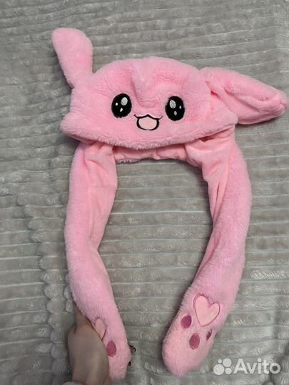 Шапка кролик