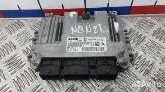 Блок управления двс peugeot 308 1 (NBN21PC01)