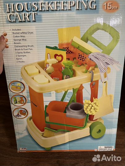 Игровой набор для уборки
