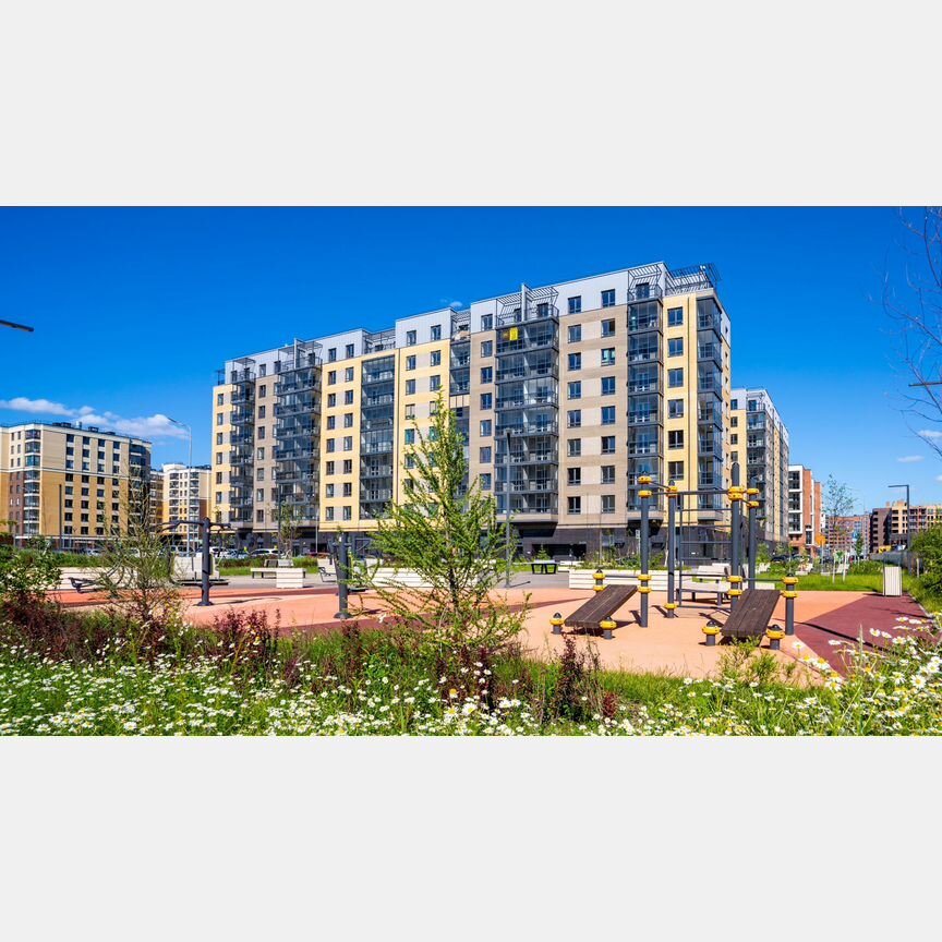2-к. квартира, 54,4 м², 7/11 эт.