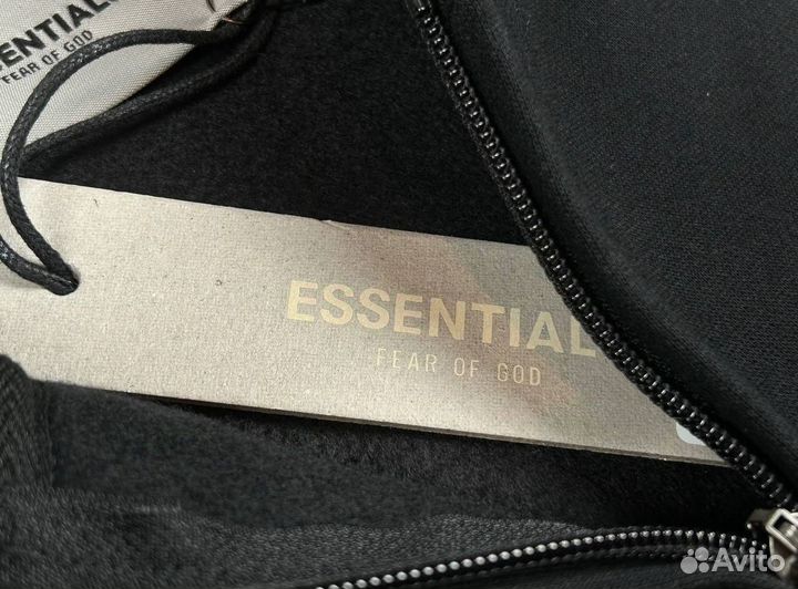 Зип худи Essentials на флисе