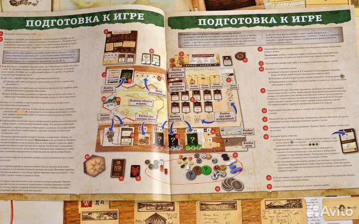 Настольная игра: Робинзон крузо