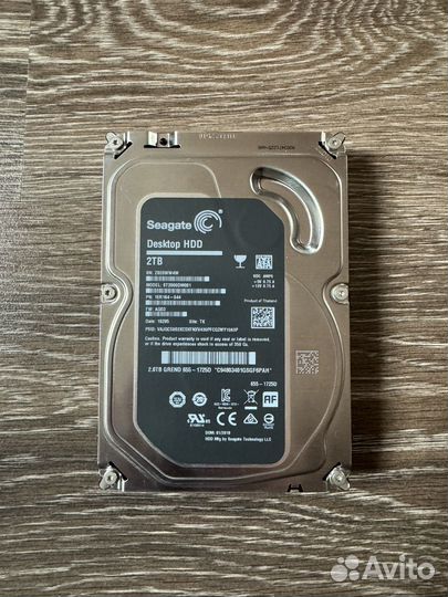 Жесткий диск 2 тб Seagate Desktop HDD