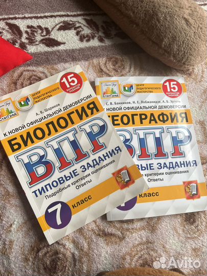 Типовые задания ВПР 7 класс