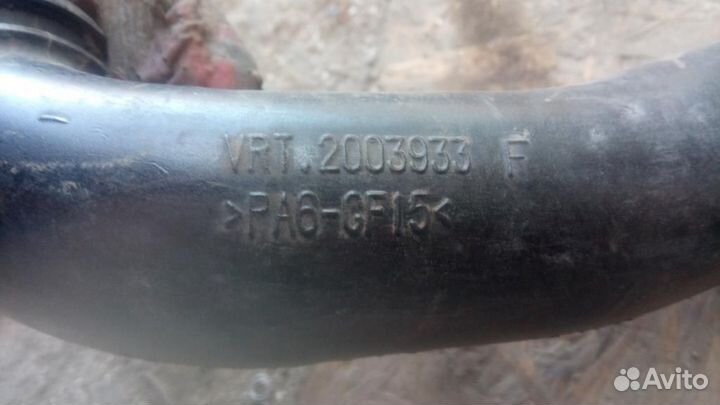 Патрубок интеркулера Opel Corsa D 2006-2015