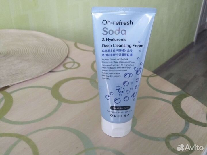 Очищающая пенка для лица