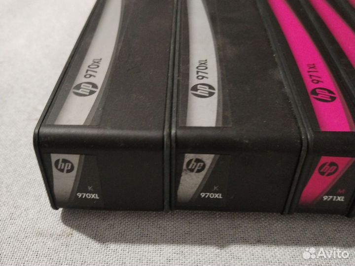 Картриджи оригинальные HP970/971XL (Б/У)