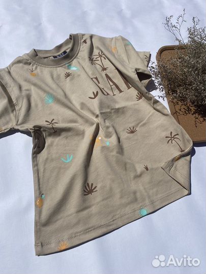 Костюм летний на мальчика футболка шорты