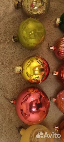 Елочные игрушки СССР