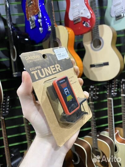 D'Addario тюнер на прищепке (Новый)