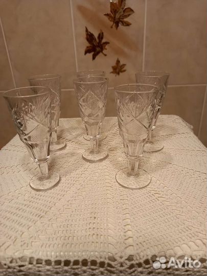 Винтаж.Рюмки лафитники СССР