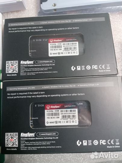 Ssd-диски 120,128,240,256,360,480,512 Гбт Sata,m.2