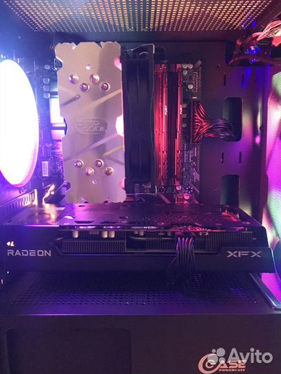 Игровой пк Ryzen 5600 Rx 6600XT