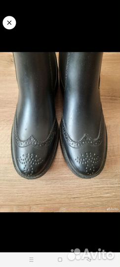 Женские резиновые сапоги