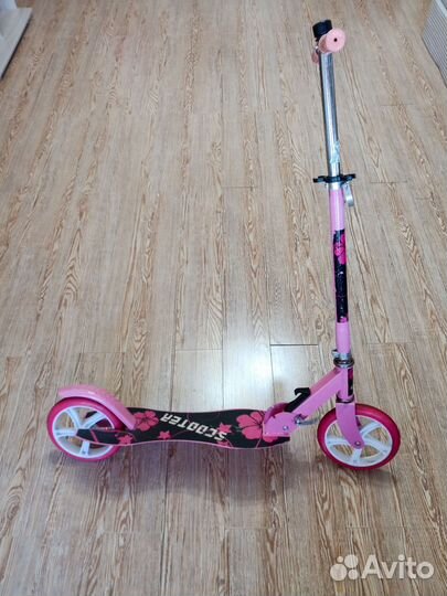 Самокат детский двухколесный для девочки