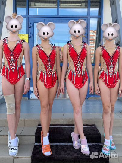 Групповые купальники для гимнастики 146