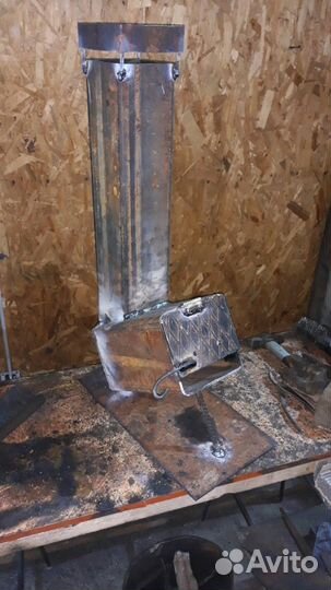 Печь-ракета