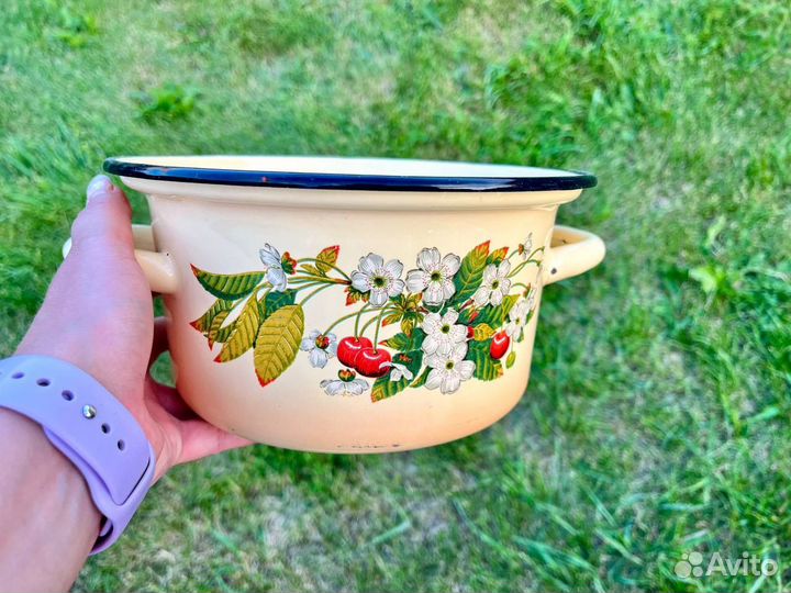 Кастрюля эмалированная СССР