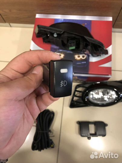 Новый комплект птф Honda Civic 4D 2009-2011 рест