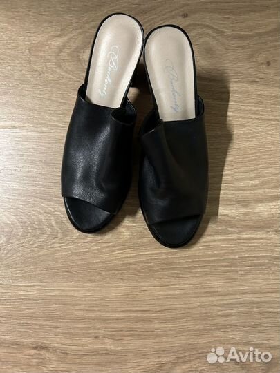 Женские натуральная кожа сабо