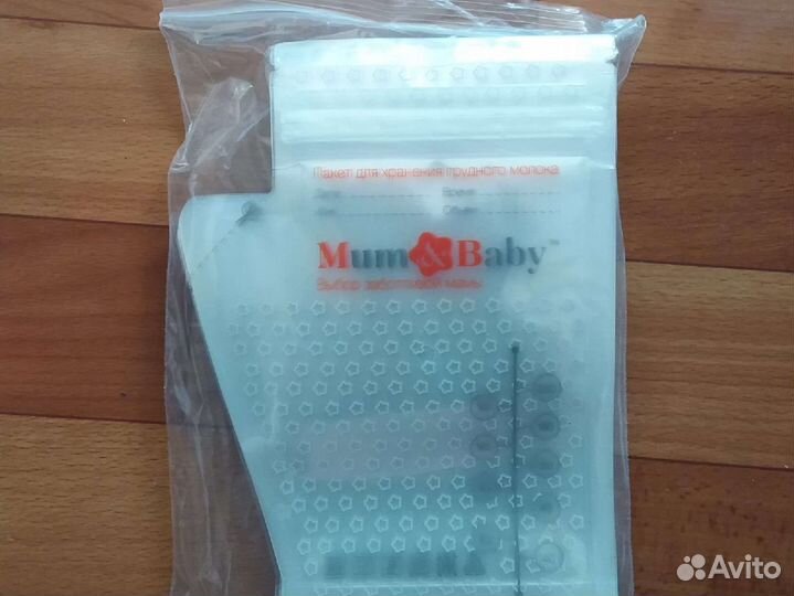 Пакеты для хранения грудного молока 15 шт