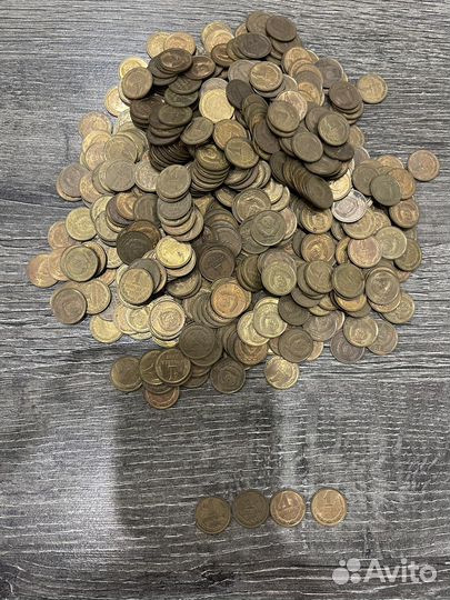 Монета 1 копейка в ассортименете (цена за 100 шт)