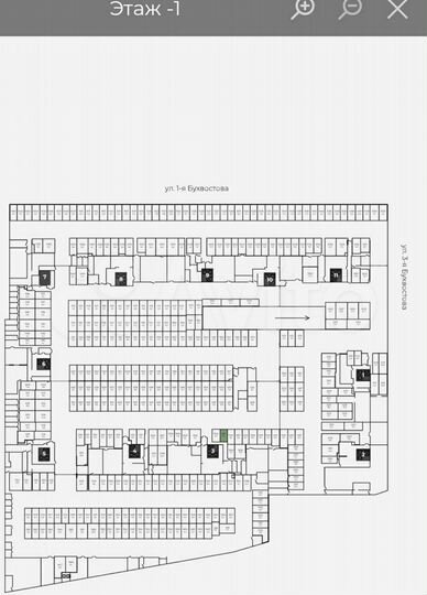 Машиноместо, 11 м²