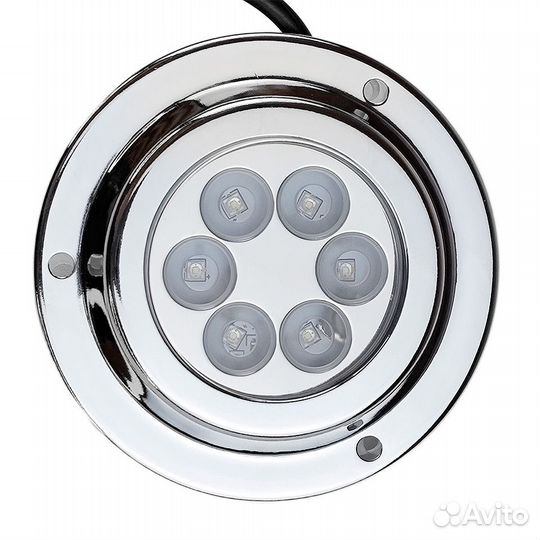 Светильник подводный, белый, 10/30 В, 12 Вт, нерж