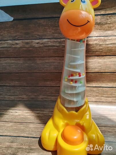 Жираф погремушка
