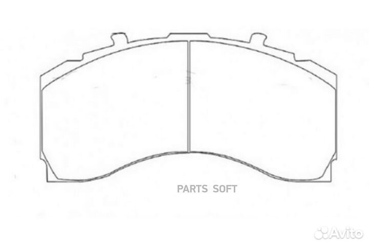 Nibk PN0921 Колодки тормозные дисковые