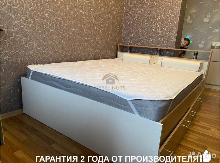 Кровать двуспальная 160х200