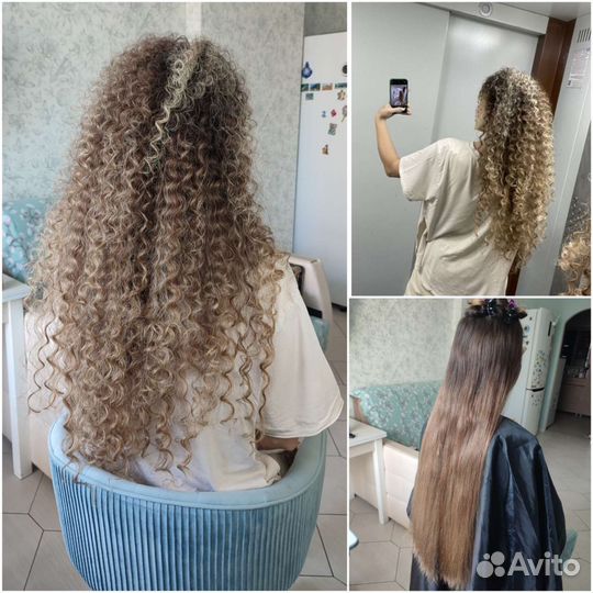 Укладка: локоны афрокудри онлайн-запись