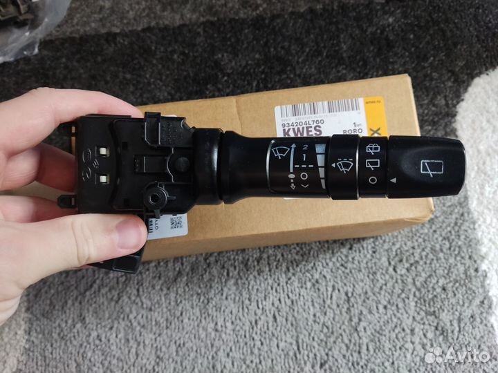 Переключатель дворников для Hyundai Solaris